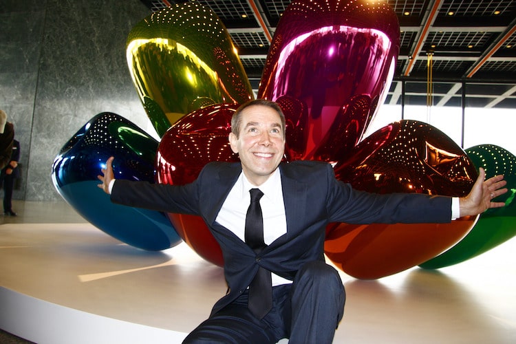 ゲーム・おもちゃ・グッズジェフ・クーンズ・バートン直筆サイン入り超 特大写真…Jeff Koons